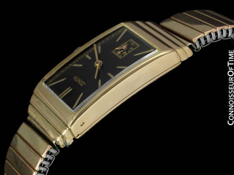 1940's Zenith Vintage Mens Dress Watch - 14K Gold