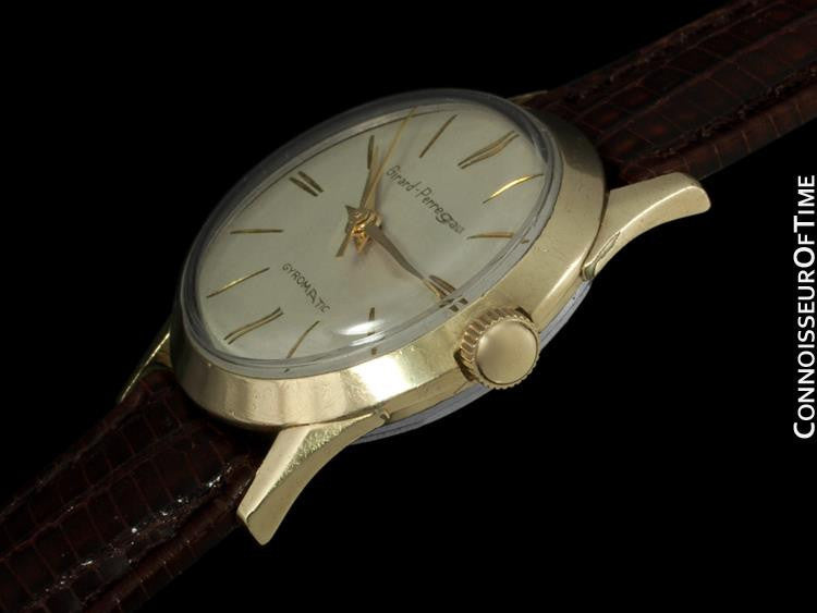 1950 s Girard Perregaux Gyromatic Vintage Mens Midsize 31mm 10K