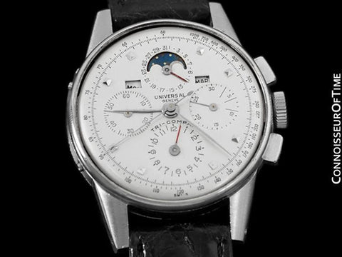 1945 Universal Geneve Tri-Compax Mens Vintage Chronograph Triple