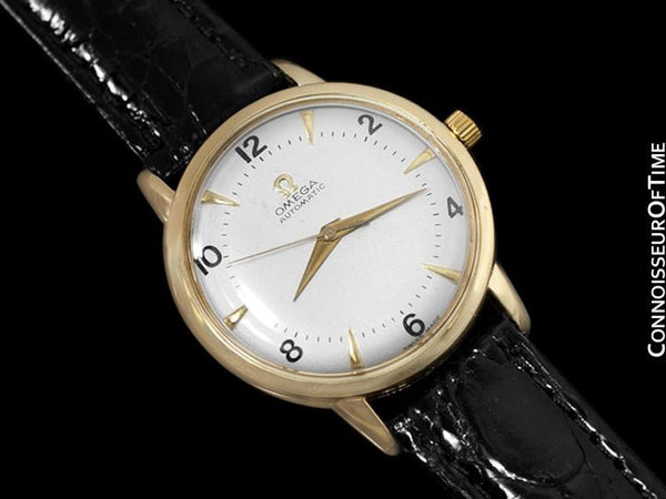 1948 Omega Classic Vintage Mens Mid Century Automatic Watch - 14K Gold Filled