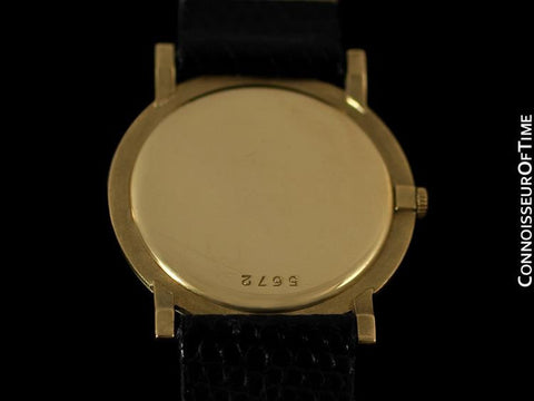 1950's Audemars Piguet "Extra-Flat" Vintage Mens Midsize Watch - 18K Gold