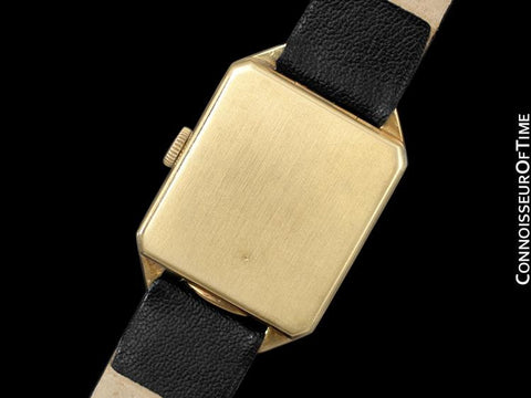 1930's Vacheron and Constantin Vintage Mens Midsize Art Deco Watch - 18K Gold