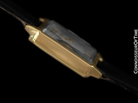 1930's Vacheron and Constantin Vintage Mens Midsize Art Deco Watch - 18K Gold
